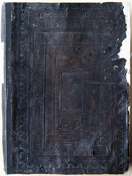 Kirchenbuch 1578 - 1592 Titel