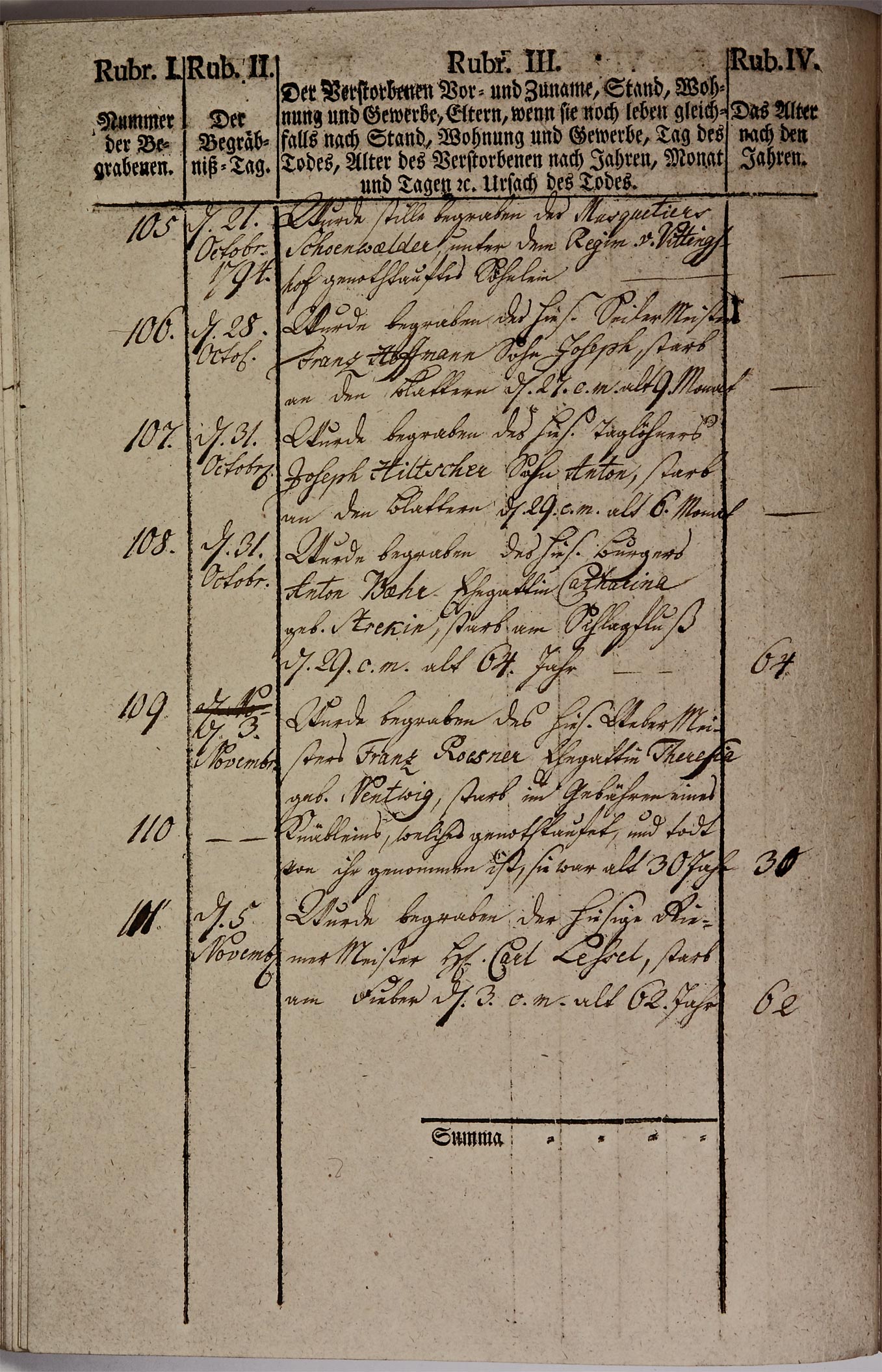 Kirchenbuch 1793 Seite 84