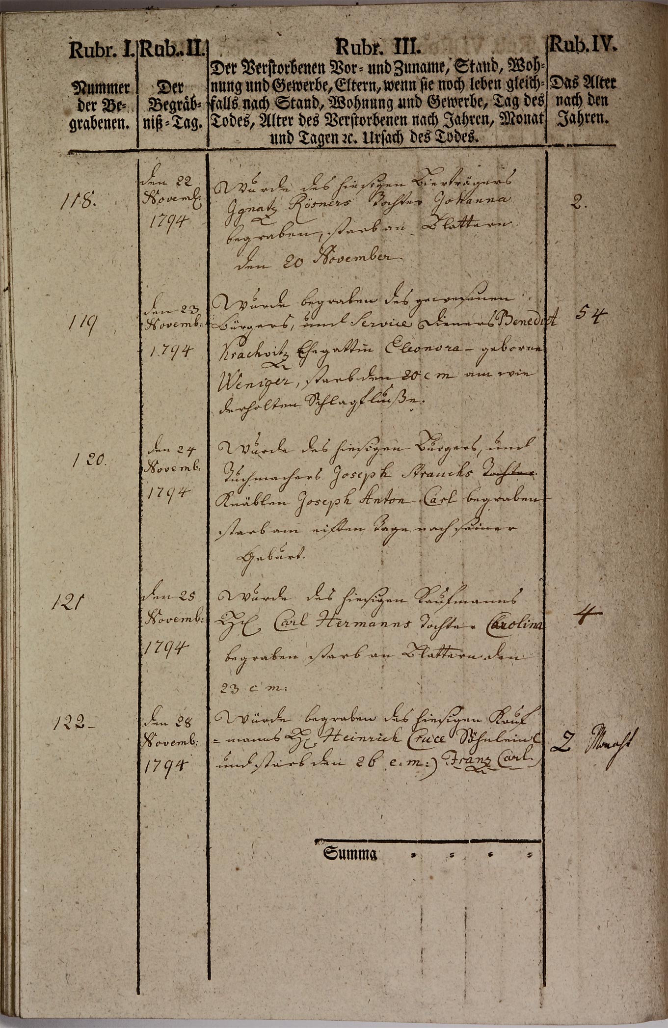 Kirchenbuch 1793 Seite 86